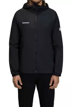 Ветровка Glider куртка с капюшоном Asian Fit WB куртка с капюшоном AF мужская черная [Mammut] 2.0 Мужская/Glider 2.0 1012-00630 чёрный