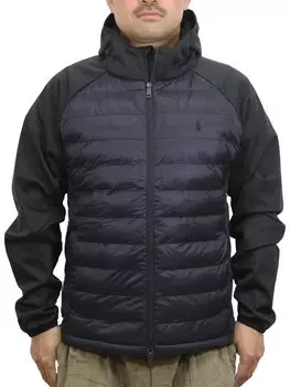 Ветровка софтшелл POLO RALPH LAUREN Performance Switch Размер 01010124 Мужская куртка, M, Черный,