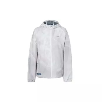 Ветрозащитная и водостойкая спортивная повседневная куртка Nike Storm-FIT Running Division Мужская куртка Phantom Grey White FB8551-030 M
