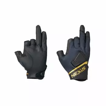 Ветрозащитные перчатки SHIMANO Nexus Magnetic 3 Cut Black S GL-112V чёрный