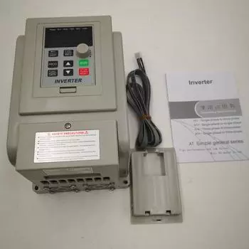 VFD 1,5 кВт/2,2 кВт/4 кВт инвертор XSY-AT1 преобразователь частоты однофазный вход и выход 3-220 В регулятор скорости двигателя wzw