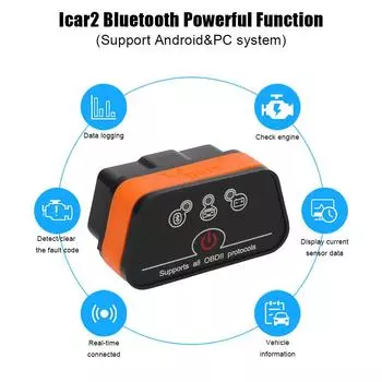 Vgate Icar2 WIFI/Bluetooth автомобильный диагностический сканер для Android Code Reader ELM327 OBD2 автоматический диагностический инструмент