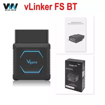 Vgate vLinker FS ELM327 Bluetooth для Ford FORScan OBDII диагностический сканер для iOS Android Window