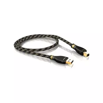 VIABLUE SILVER USB cable for sound source PC audio KR-2 High-End A/B (3m) high-resolution &