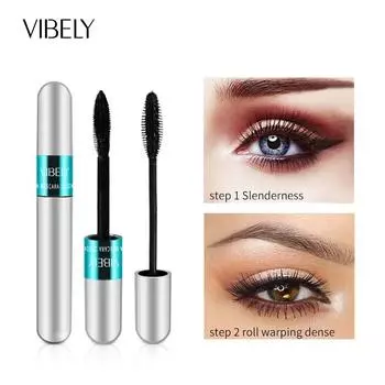 VIBELY Двуглавая стойкая тушь для ресниц 1pcs