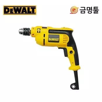 Вибрационная дрель DeWalt DWD022K, 550 Вт, дрель с ударным механизмом, пластиковый корпус, корпус