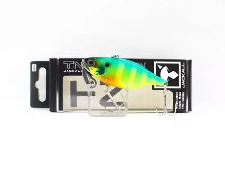 Вибрационная приманка Jackall TN 70 Trigon Lime Weed Gill (4574)