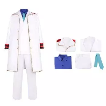 Vice Piece One Admiral Monkey D Garp Cosplay Costume Anime Party Outfit Gift Fan S