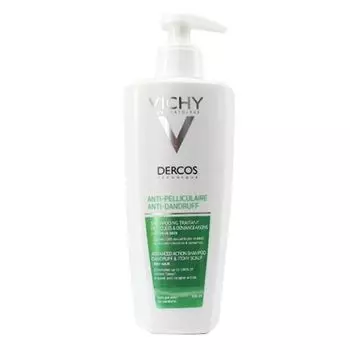 Vichy Dercos Шампунь против перхоти для сухих волос 390мл