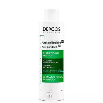 Vichy Dercos Шампунь против перхоти и жирности 200 мл