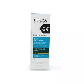 Vichy Dercos Ультра Успокаивающий Шампунь для Сухих Волос 200мл