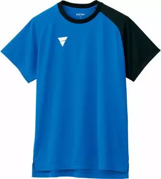 VICTAS Table Tennis Practice Shirt Blue S 033462 V-NTS204