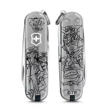 VICTORINOX Classic Yatterman Collection Draw Wing Swiss Army Knife Многофункциональный нож Товары для предотвращения стихийных бедствий Ножницы для кемпинга на открытом воздухе с