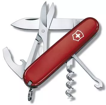 VICTORINOX Компактный красный швейцарский армейский нож Многофункциональный нож для кемпинга и отдыха на природе Инструмент для зачистки проводов Ящик для письма Шариковая ручка Ножницы Multi