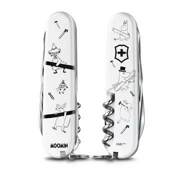 VICTORINOX Moomin Carpenter Climber Swiss Army Knife Multifunctional Knife Collection Disaster Prevention Goods Swiss Made Multitool Goods Gift with