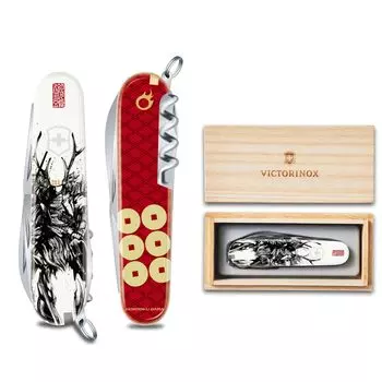 VICTORINOX Sengoku Climber Yukimura Sanada Swiss Army Knife Многофункциональный нож для коллекции товаров для предотвращения стихийных бедствий Швейцарский многофункциональный инструмент с 14