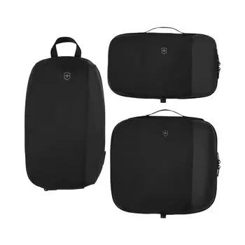 VICTORINOX Travel Essentials Packing Cube Travel 653360 Set, Pouch, Black,