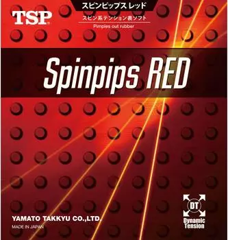 Victus TSP Table Tennis Table Soft Rubber Spin Pips 020832 Red TA Extra Thick (TSP) (0040) красный