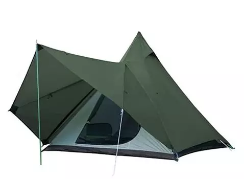 Vidalido One Pole Camping For 4 With Ventilation Insect Prevention UV Simple Easy Ultra For Army Green Tent, Палатка, Люди, Окно, Сетка, Защита,