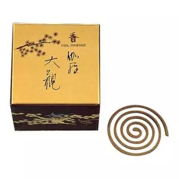 Вихревая катушка для благовоний Nippon Kodo Kyara Taikan, 12 томов, 367 коричневый