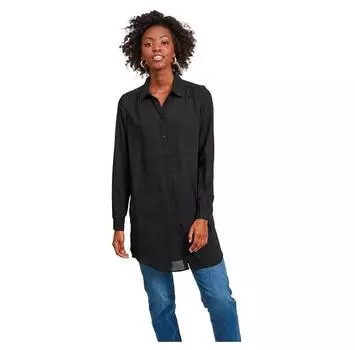 Vila Lucy Button Long Sleeve Tunic рубашка 36