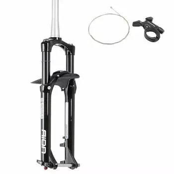 Вилка SR SUNTOUR AION35 EVO Boost Remote QR 15 Glossy BK RLR-PCS 27.5 1.5 Tapered #VK1740
