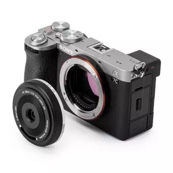 VILTROX AF 28 мм FE Ультратонкий объектив Sony E Mount Полноразмерная защитная крышка Объектив 28 мм с креплением E Объектив с автоматической фокусировкой Совместим с камерами Sony Объектив F4.5, f/4.5