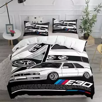 Vincent Car индивидуальный пододеяльник комплект постельного белья King Queen Double Full Twin Single Size пододеяльник наволочка комплект постельного белья EU single(135x200cm)