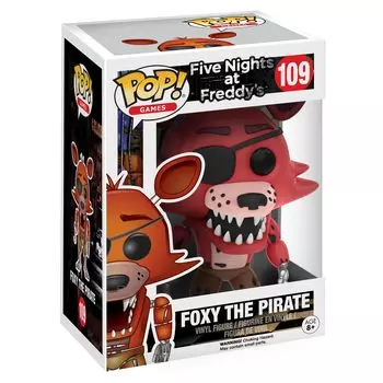 Виниловая фигурка Фокси из Five Nights at Funko FIVE NIGHTS AT FUNKO Виниловая фигурка ФОКСИ-ПИРАТ Overseas Игровая фигурка Freddy s Pop! / ФРЕДДИ ПОП! [Элемент]