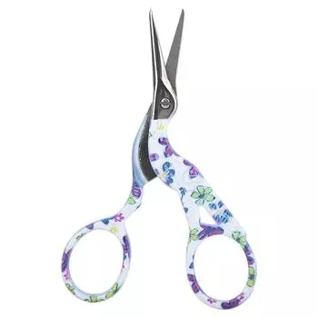 Vintage Stainless Steel Beauty Scissors for Guitar Sewing Craft Household (Pink) разноцветный