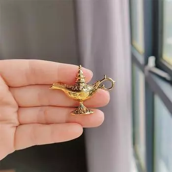 Винтажная экзотическая брошь Allah Magic Lamp Creative, модная глазурь Mini Anti-Light Small Pin, булавка для воротника рубашки
