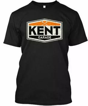 Винтажная футболка унисекс с надписью Kent Garage Sign S