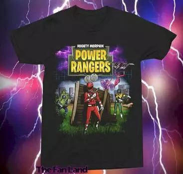 Винтажная классическая футболка унисекс Mighty Morphins Power Rangers 1993 года S