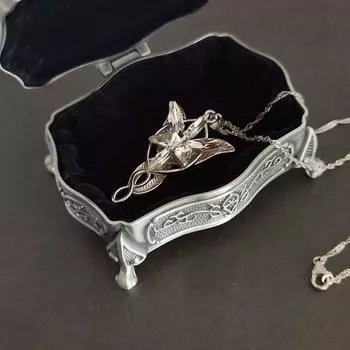 Винтажная шкатулка для украшений из сплава в форме сердца 9*7*4,5 см 6*6*3 см для колец, подвесок, ожерелий, подарочных коробок, органайзер для украшений