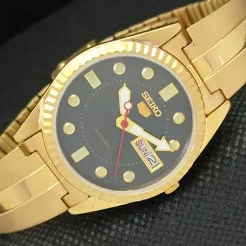 ВИНТАЖНЫЕ ВОССТАНОВЛЕННЫЕ ЧАСЫ SEIKO 5 AUTO 6309A ЯПОНИЯ МУЖСКИЕ D/D ЧЕРНЫЕ 587b-a308613-1 SKU587b-a308613