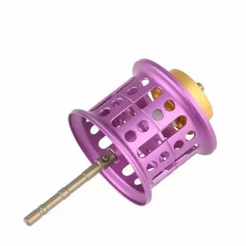 VISPREA Spool Reel Spool For DAIWA 2017 TATULA SV TW / 2018 TATULA SV CS Bait Reel Parts for Daiwa Spool All Metal Spool YU80 Purple