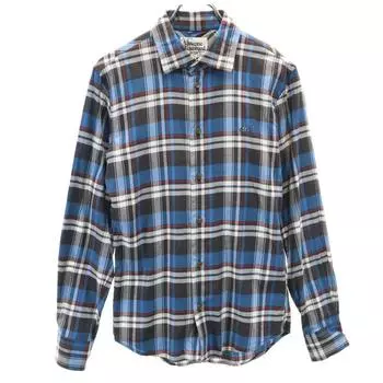 Vivienne WestwoodMAN made in Japan Long sleeve Check shirt 44 Blue other Men s Used