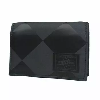 Визитница Gilly Diamond Shape черная [Porter] мужская