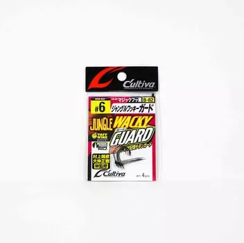 Владелец B-82 Worm Hook Jungle Wacky Guard, размер 6 (4491)