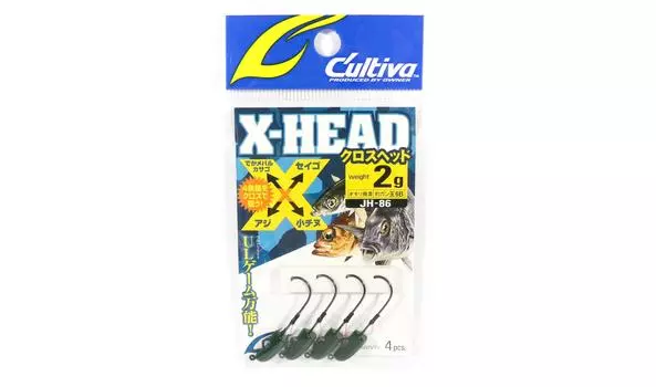 Владелец JH-86 Джиг-головка X-Head 2 грамма Размер 5 (9716)