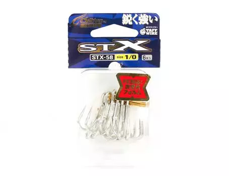 Владелец STX-58 Stinger Treble Extra Treble Hook Размер 1/0 (9291)