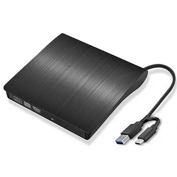 Внешний корпус для оптического привода USB3.0 Type-C 9,5 мм SATA на USB CD ROM ODD Case