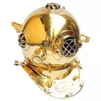 Водолазный шлем Pure Brass Single ring для подводного плавания с аквалангом навигационная марка IV