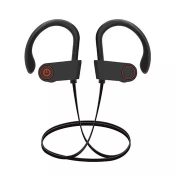 Водонепроницаемые спортивные стереонаушники Bluetooth 5.0 Беспроводные наушники Гарнитура