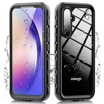 Водонепроницаемый чехол Ip68 Shellbox для Samsung Galaxy S23 S22 S21 Ultra A54 A14 A13 4g 5g, металлический алюминиевый чехол для телефона для плавания, роскошный чехол Samsung S22 Ultra чёрный