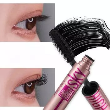 Водостойкая толстая удлиняющая длинная тушь для ресниц Plump Big Eyes 4D Cream 10ml