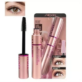 Водостойкая толстая удлиняющая длинная тушь для ресниц Plump Big Eyes 4D
