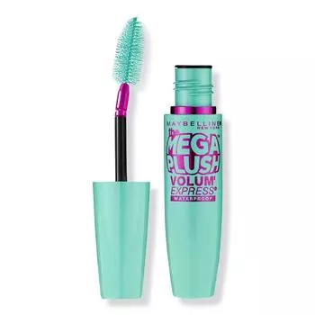 Водостойкая тушь для ресниц Maybelline Volum Express The Mega Plush, 0,3 унции