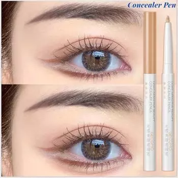 Водостойкий консилер для лица Темные круги под глазами Spot Mark Natural Brightening Sleeper Bombyx Pen Concealer Stick Стойкая фиксация макияжа