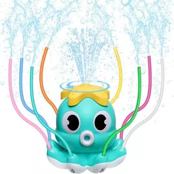 Водяной разбрызгиватель Игрушки для улицы для детей Садовый разбрызгиватель «Осьминог» Веселая игра